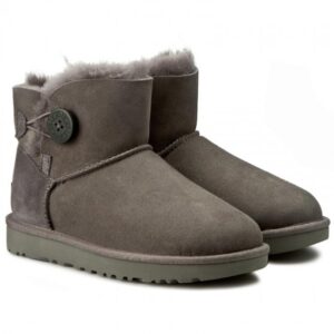 UGG Mini Bailey Button II 1016422 szare