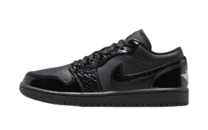 Buty Nike Air Jordan 1 Low Black Croc HJ7743-010