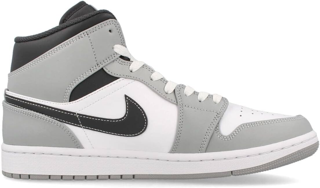 Buty Nike Air Jordan 1 Mid Light Smoke 554724-078 - obrazek 5