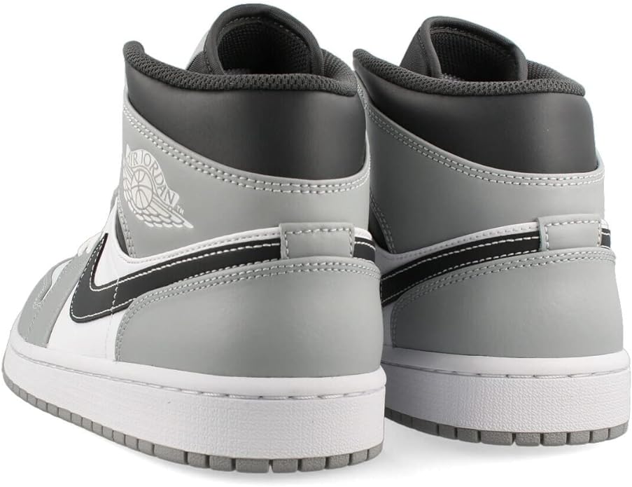 Buty Nike Air Jordan 1 Mid Light Smoke 554724-078 - obrazek 4