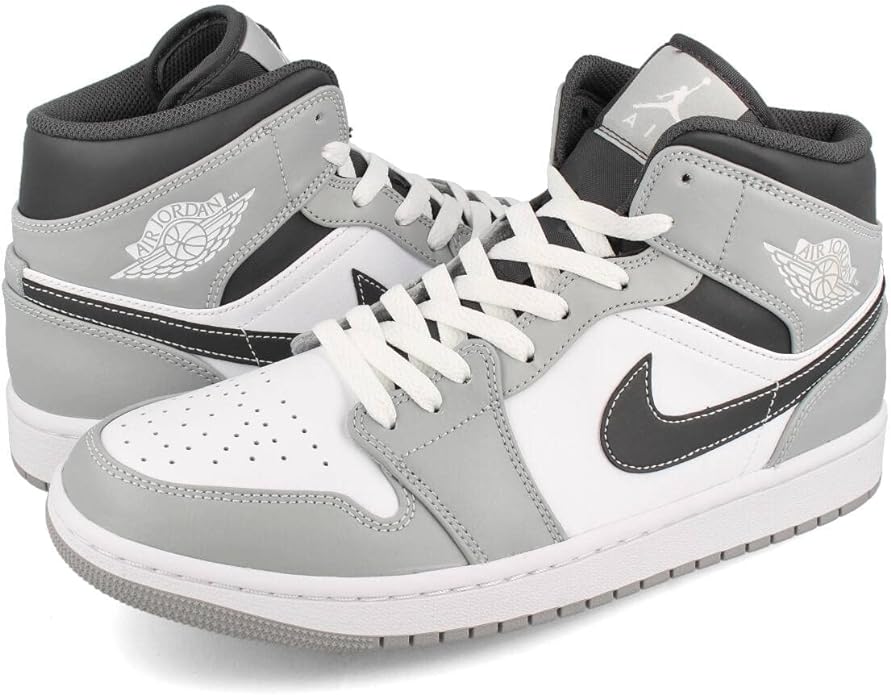 Buty Nike Air Jordan 1 Mid Light Smoke 554724-078