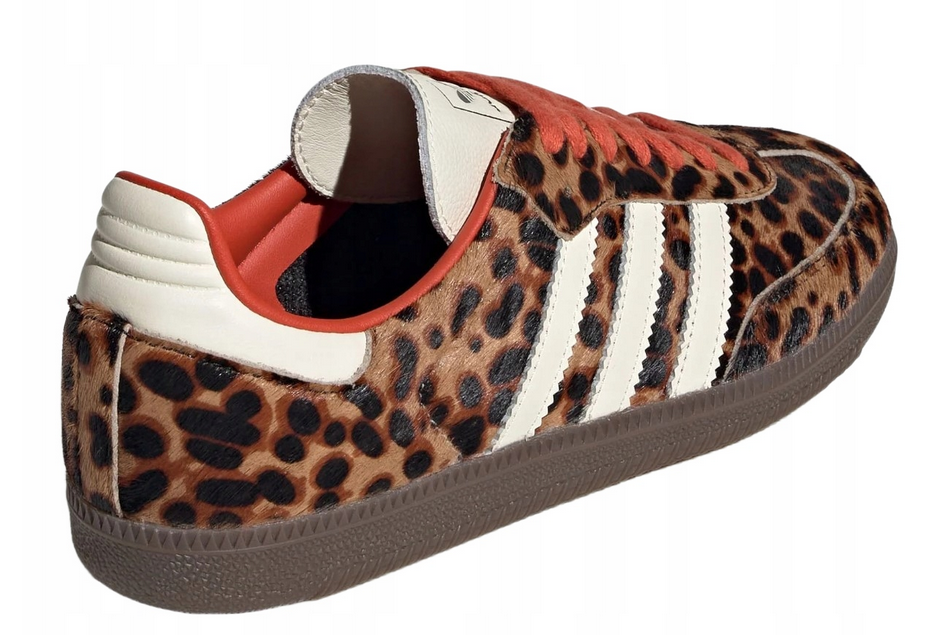 Buty Adidas Samba OG Preloved Red Leopard JI2734 - obrazek 3