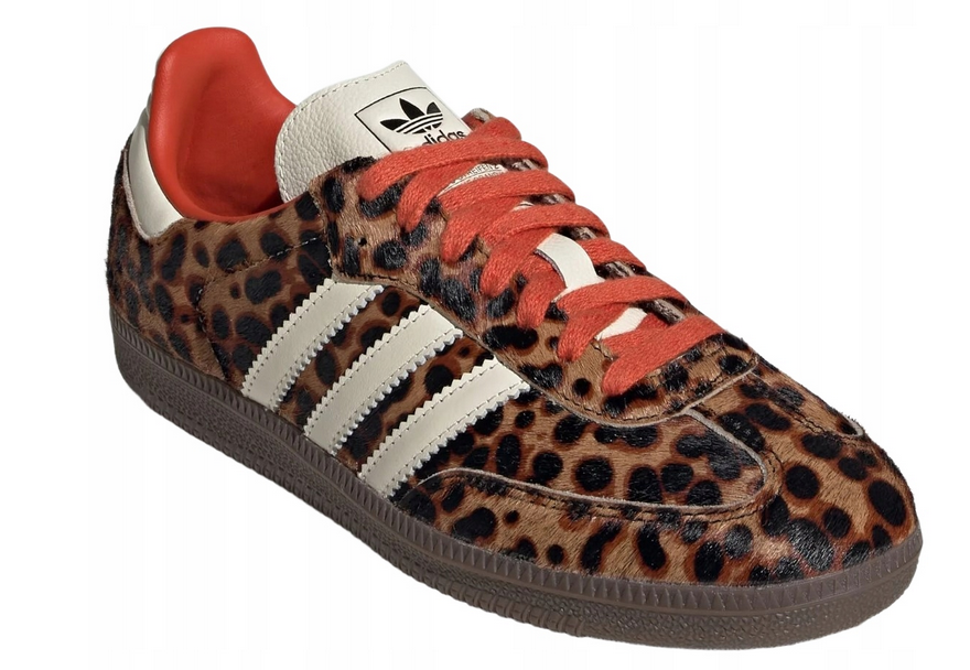 Buty Adidas Samba OG Preloved Red Leopard JI2734 - obrazek 2