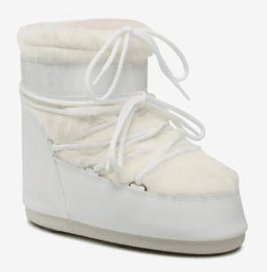 Buty zimowe Moon Boot Icon Low Faux Fur 14093900002 Biały