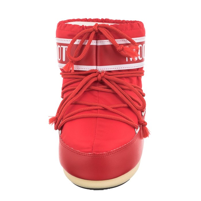 Buty zimowe Moon Boot Nylon 14093400009 Czerwone - obrazek 4