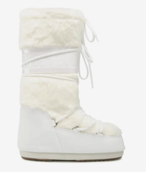 Buty zimowe Moon Boot Icon Faux Fur 14089000003 Biały