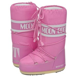 Buty zimowe Moon Boot Nylon 14004400063 Różowe
