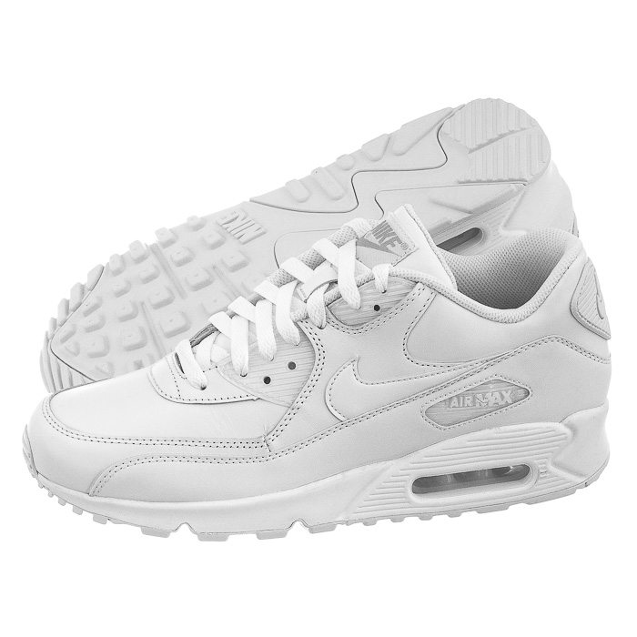 Buty Nike Air Max 90 White 302519-113 - obrazek 3