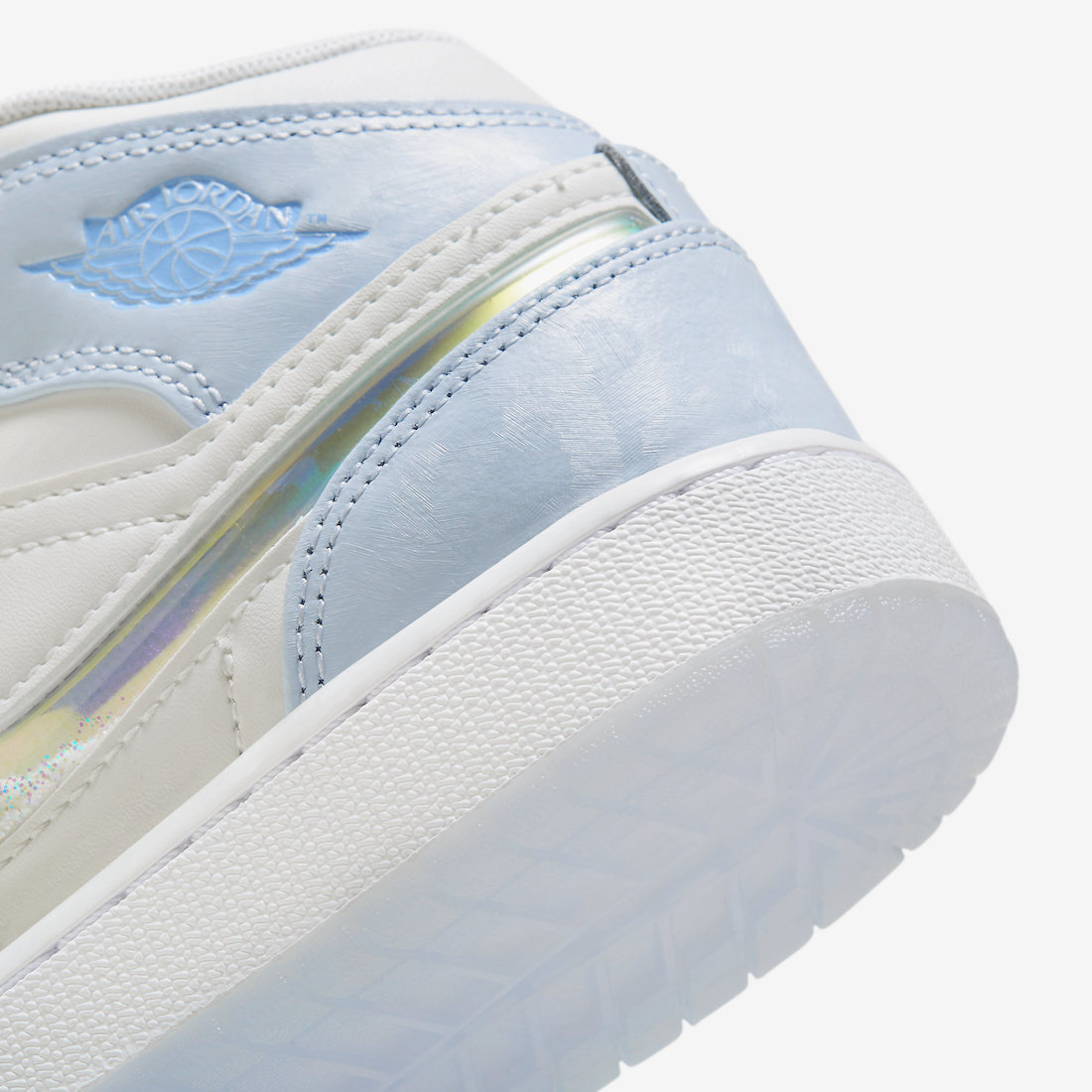 Buty Nike Air Jordan 1 Mid FQ9117-400 Blue Light - obrazek 8