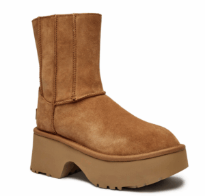 Buty Ugg W Classic Twin Seam New Heights 1158313 Brązowy