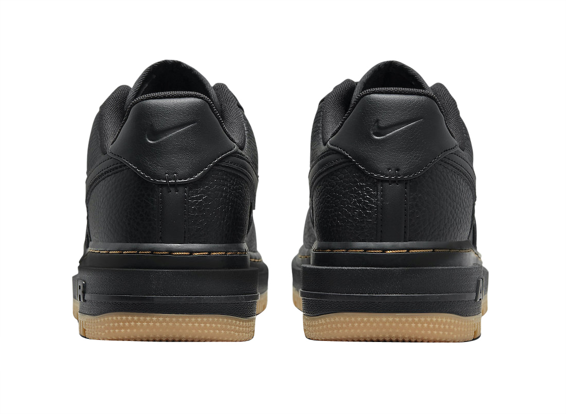 Buty Nike Air Force 1 Luxe Black Gum DB4109-001 - obrazek 5