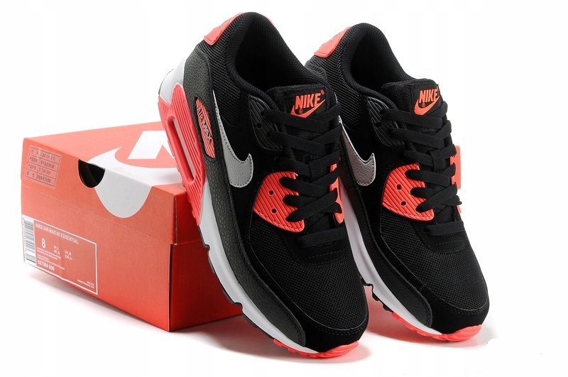 Buty Nike Air Max 90 Pink-Black 537384-006 - obrazek 3