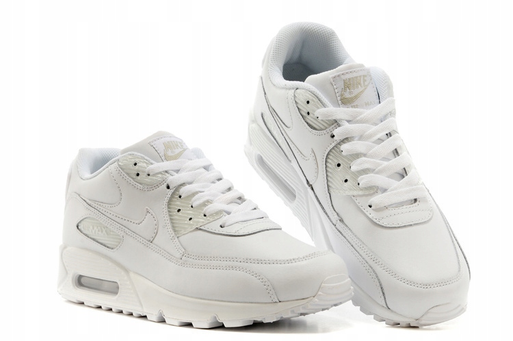 Buty Nike Air Max 90 White 302519-113 - obrazek 3